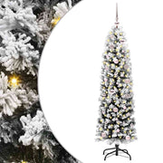 Vidaxl kunstkerstboom groen 150 cm pvc en staal en kunststof - afbeelding 1