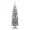 Vidaxl kunstkerstboom groen 150 cm pvc en staal en kunststof
