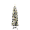 Vidaxl kunstkerstboom groen 150 cm pvc en staal en kunststof