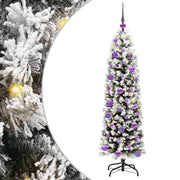 Vidaxl kunstkerstboom groen 150 cm pvc en staal en kunststof - afbeelding 2