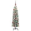Vidaxl kunstkerstboom groen 150 cm pvc en staal en kunststof