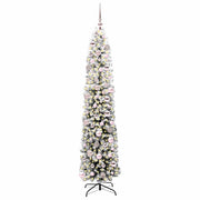 Vidaxl kunstkerstboom groen 180 cm pvc en staal en kunststof - afbeelding 2