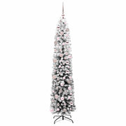 Vidaxl kunstkerstboom groen 180 cm pvc en staal en kunststof - afbeelding 3
