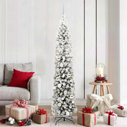 Vidaxl kunstkerstboom groen 180 cm pvc en staal en kunststof - afbeelding 1