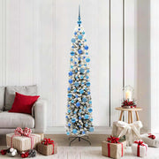 Vidaxl kunstkerstboom groen 180 cm pvc en staal en kunststof - afbeelding 1