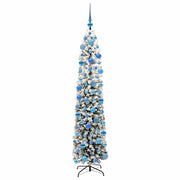 Vidaxl kunstkerstboom groen 180 cm pvc en staal en kunststof - afbeelding 3