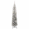 Vidaxl kunstkerstboom groen 210 cm pvc en staal en kunststof
