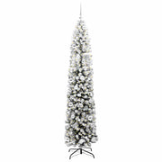 Vidaxl kunstkerstboom groen 210 cm pvc en staal en kunststof - afbeelding 3