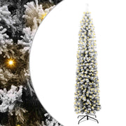 Vidaxl kunstkerstboom groen 240 cm pvc en staal en kunststof - afbeelding 2