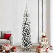 Vidaxl kunstkerstboom groen 240 cm pvc en staal en kunststof - afbeelding 1