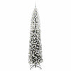 Vidaxl kunstkerstboom groen 240 cm pvc en staal en kunststof