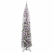 Vidaxl kunstkerstboom groen 240 cm pvc en staal en kunststof - afbeelding 3