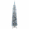 Vidaxl kunstkerstboom groen 240 cm pvc en staal en kunststof