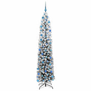 Vidaxl kunstkerstboom groen 240 cm pvc en staal en kunststof - afbeelding 3