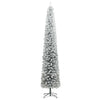 Vidaxl kunstkerstboom groen 270 cm pvc en staal en kunststof