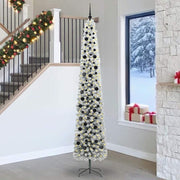 Vidaxl kunstkerstboom groen 270 cm pvc en staal en kunststof - afbeelding 1