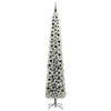 Vidaxl kunstkerstboom groen 270 cm pvc en staal en kunststof