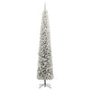 Vidaxl kunstkerstboom groen 270 cm pvc en staal en kunststof