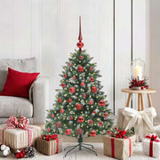 Vidaxl kunstkerstboom groen 120 cm pvc en plastic en staal - afbeelding 1