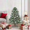 Vidaxl kunstkerstboom met 150 led groen 120 cm pvc en plastic en staal