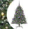Vidaxl kunstkerstboom met 150 led groen 120 cm pvc en plastic en staal