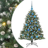 Vidaxl kunstkerstboom met 150 led groen 120 cm pvc en plastic en staal