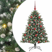 Vidaxl kunstkerstboom groen 150 cm pvc en plastic en staal - afbeelding 2