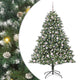 Vidaxl kunstkerstboom groen 180 cm pvc en plastic en staal