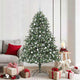 Vidaxl kunstkerstboom groen 180 cm pvc en plastic en staal