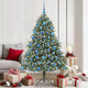Vidaxl kunstkerstboom groen 180 cm pvc en plastic en staal