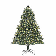 Vidaxl kunstkerstboom groen 240 cm pvc en plastic en staal - afbeelding 3