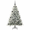 Vidaxl artificial pre-lit kerstboom met ballenset groen 150 cm