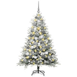 Vidaxl artificial pre-lit kerstboom met ballenset groen 180 cm - afbeelding 3