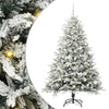 Vidaxl artificial pre-lit kerstboom met ballenset groen 180 cm