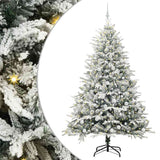 Vidaxl artificial pre-lit kerstboom met ballenset groen 210 cm - afbeelding 2