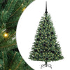 Vidaxl kunstmatige inklapbare kerstboom groen 120 cm pvc en metaal