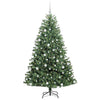 Vidaxl kunstmatige inklapbare kerstboom groen 180 cm pvc en metaal