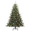 Vidaxl kunstkerstboom groen 240 cm pvc en metaal en plastic