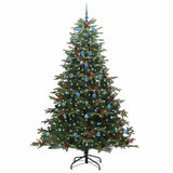 Vidaxl kunstkerstboom groen 240 cm pvc en metaal en plastic - afbeelding 3