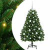 Vidaxl kunstkerstboom met 150 led groen 120 cm pvc en metaal