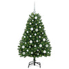 Vidaxl kunstkerstboom met 150 led groen 120 cm pvc en metaal