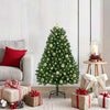 Vidaxl kunstkerstboom met 150 led groen 120 cm pvc en metaal