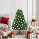 Vidaxl kunstkerstboom 120 cm 150 led's warmwit pvc en staal groen