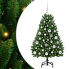 Vidaxl kunstkerstboom met 150 led groen 120 cm pvc en metaal
