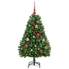 Vidaxl kunstkerstboom met 150 led groen 120 cm pvc en metaal