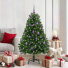 Vidaxl kunstkerstboom met 150 led groen 150 cm pvc en metaal