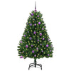 Vidaxl kunstkerstboom met 150 led groen 150 cm pvc en metaal