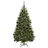 Vidaxl kunstkerstboom met 300 led groen 180 cm pvc en metaal