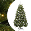 Vidaxl kunstkerstboom met 300 led groen 180 cm pvc en metaal