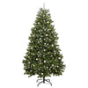 Vidaxl kunstkerstboom met 300 led groen 270 cm pvc en metaal